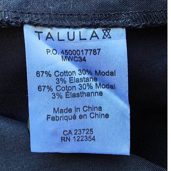 Aritzia Talula Starboard Sailor High Waist Black Shorts 4 - Picture 4 of 7